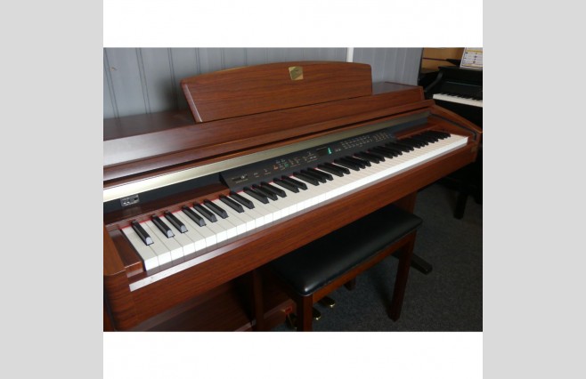 Used Yamaha CLP240 Satin Mahogany Digital Piano Complete Package (SN:GBRCNX01023) - Image 6